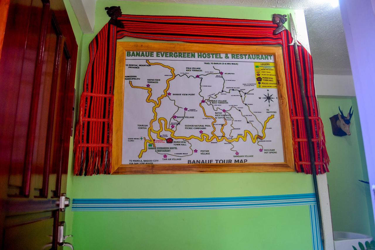 Banaue Evergreen Hostel And Restaurant Exterior photo